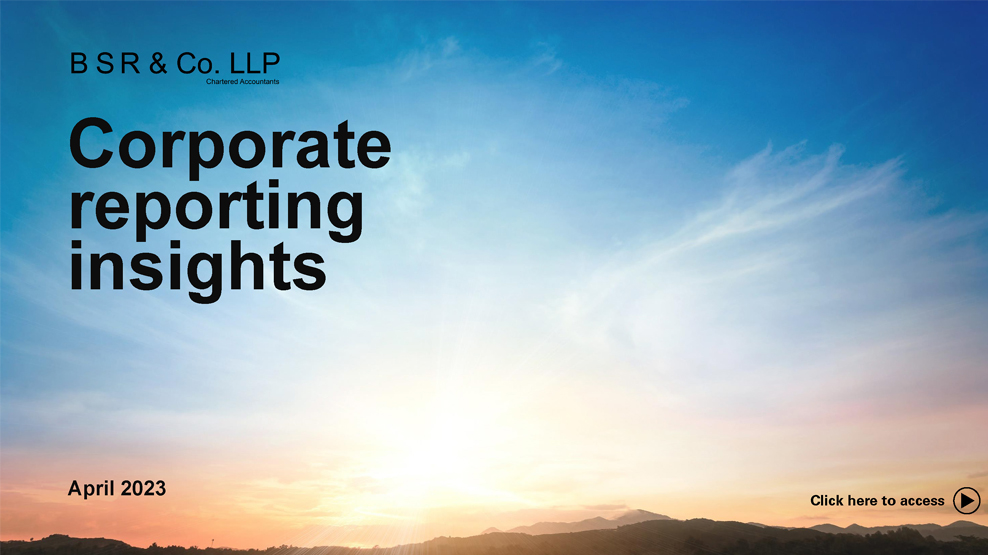 BSR Corporate Reporting Insights April 2023